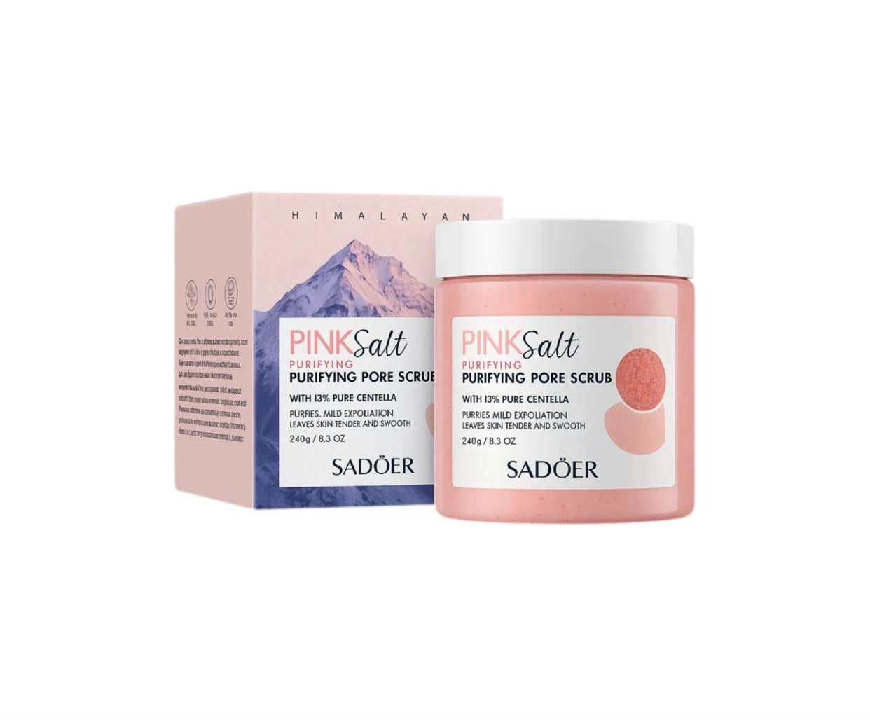 Gommage au sel de rose