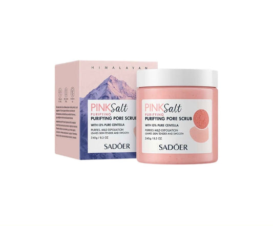 Gommage au sel de rose